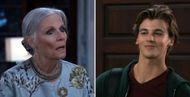 General Hospital's Tracy and Gio. | Image Source: ABC